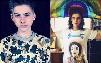 Los gemelos Arthur (izquierda) y