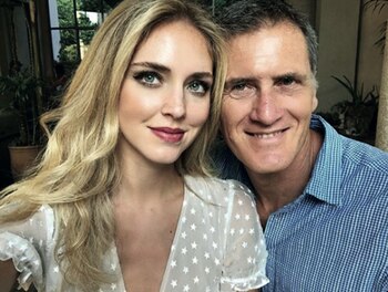 Chiara y su papá Marco.