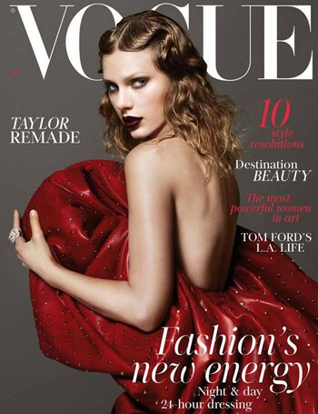 Taylor Swift fue tapa de Vogue