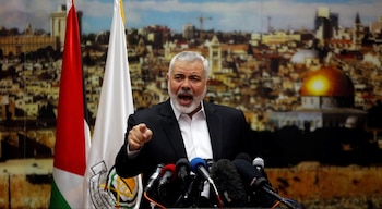 El jefe de Hamas, Ismail