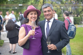 Laura Catena y el historiador