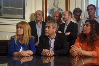 Verónica Magario, Jorge Ferraresi y