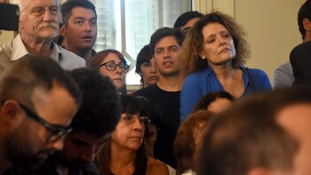 Los diputados Diana Conti y