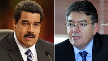 Nicolás Maduro y Mauricio Cárdenas