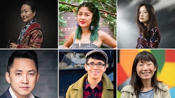 Arriba, de izq. a derecha: