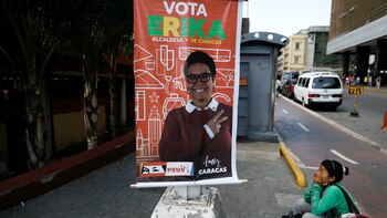 Candidata chavista a la alcaldía