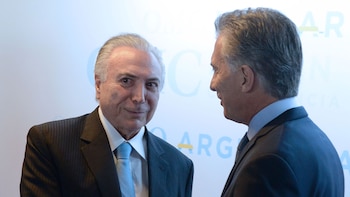 Michel Temer y Mauricio Macri