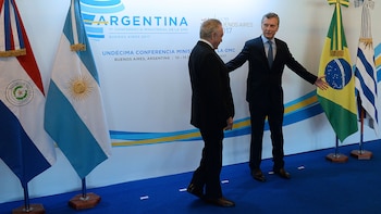 Michel Temer y Mauricio Macri
