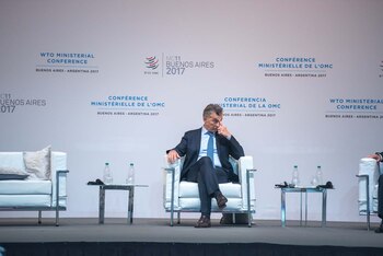 Mauricio Macri antes de dar