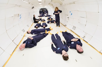 (Steve Boxall/Cortesía de Zero Gravity Corp/The Washington Post)