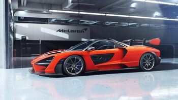 La producción del McLaren Senna