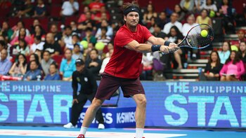 Carlos Moyá convenció a Larraín