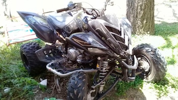 El cuatriciclo con el que