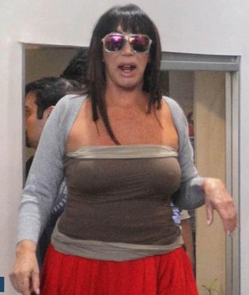 La diva, antes de comenzar el tratamiento