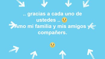 El mensaje posteado por el