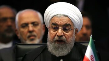 El presidente Hassan Rouhani también