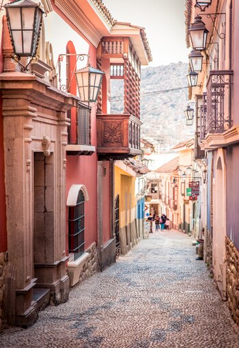 Las callecitas de La Paz, en