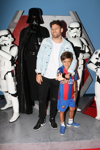 Federico Cyrulnik y su hijo