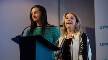 Andrea Grobocopatel y Susana Balbo,