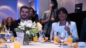 Marcos Peña y Viviana Zocco,