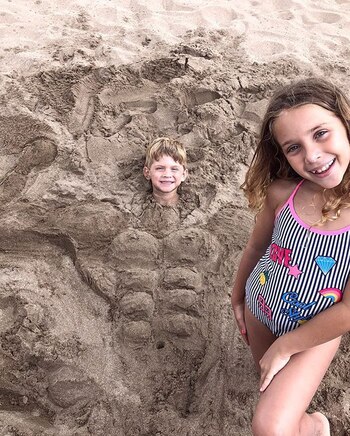 Milo y Olivia. Foto: Instagram