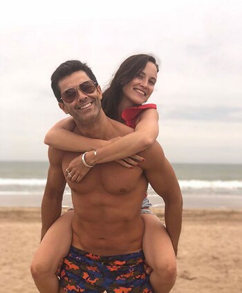 Mariano y Camila. Foto: Instagram