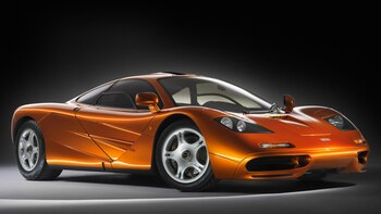 El McLaren F1 fue presentado