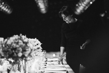 Bárbara Diez en acción. La