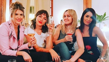 Cande, Lali y Mery en