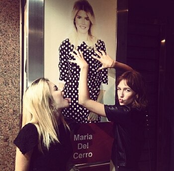 Lali y Cande, con un