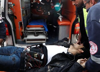 Un terrorista palestino atacó a
