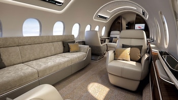 El exclusivo jet tendrá capacidad