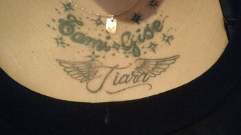 La bebé muerta, enterrada como