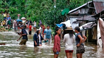 El peligro de inundaciones sigue