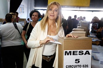 Verónica Magario, jefa comunal de