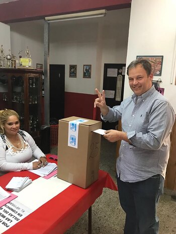 Mariano Cascallares, intendente de Almirante