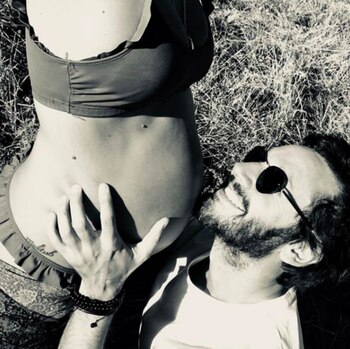 Felices los tres. Foto Instagram.