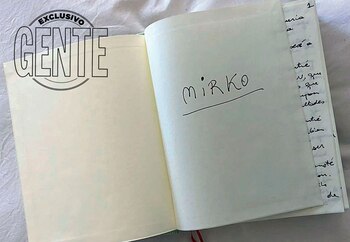El libro de Mirko. Foto: