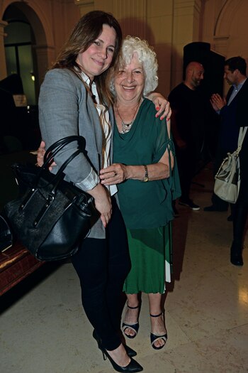 Nancy y su mamá, emocionadas. Foto: GENTE