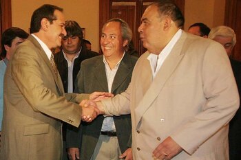 Rubén “La Chancha” Ale saluda