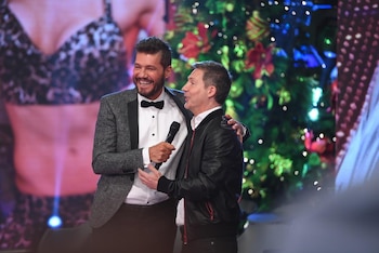 Marcelo Tinelli y Adrián Suar