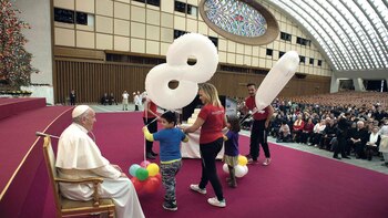 Papa Francisco en su cumpleaños