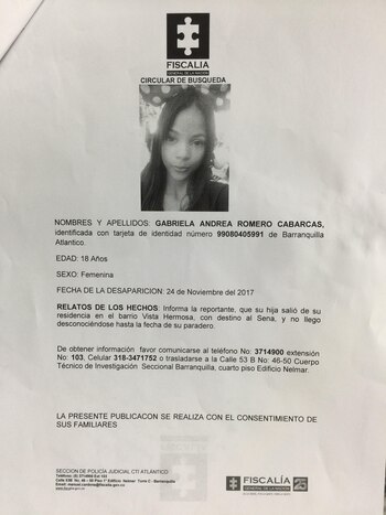 La circular de búsqueda de