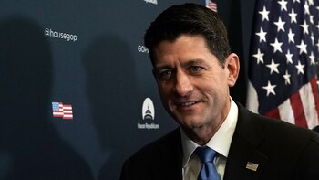 Paul Ryan, líder republicano (AFP)