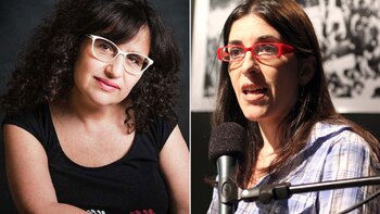 Patricia Kolesnicov y María Eugenia