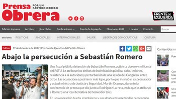 En un comunicado de la