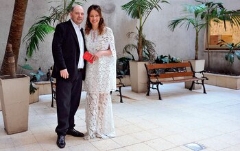 Carlos Rottemberg y Karina Pérez.