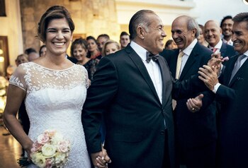 Adolfo Rodríguez Saá y Gisela