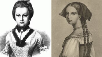 Ana Schönkopf y Federica Brion