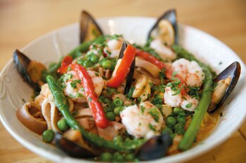 Ensalada de mariscos